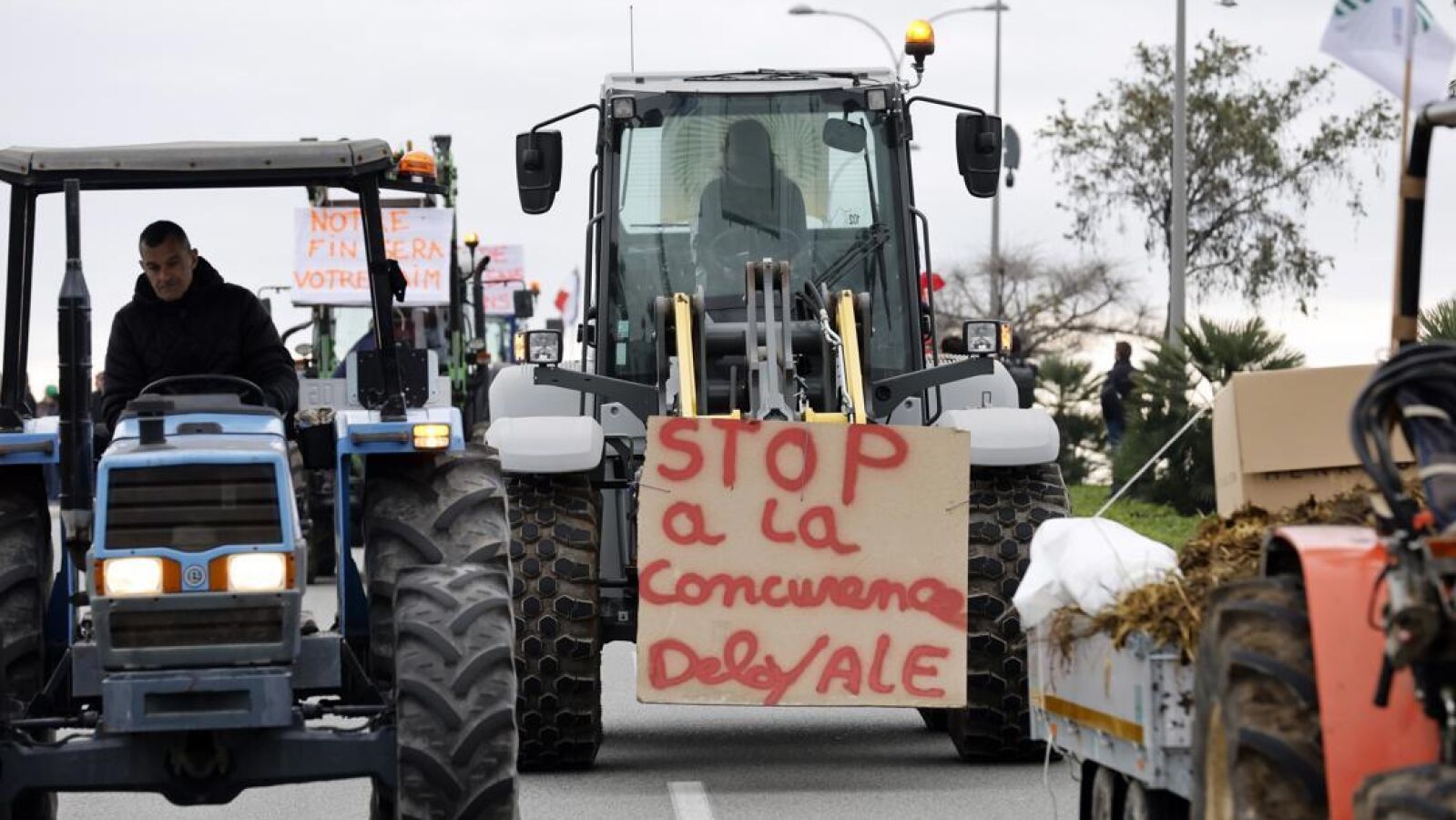 Se desinflan las protestas de los agricultores, pero todavía hay 40 bloqueos activos