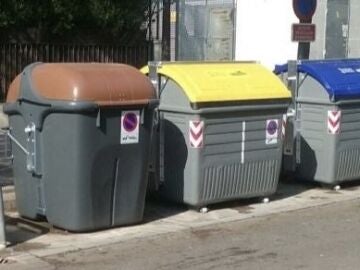Contenedores de basura en Valencia