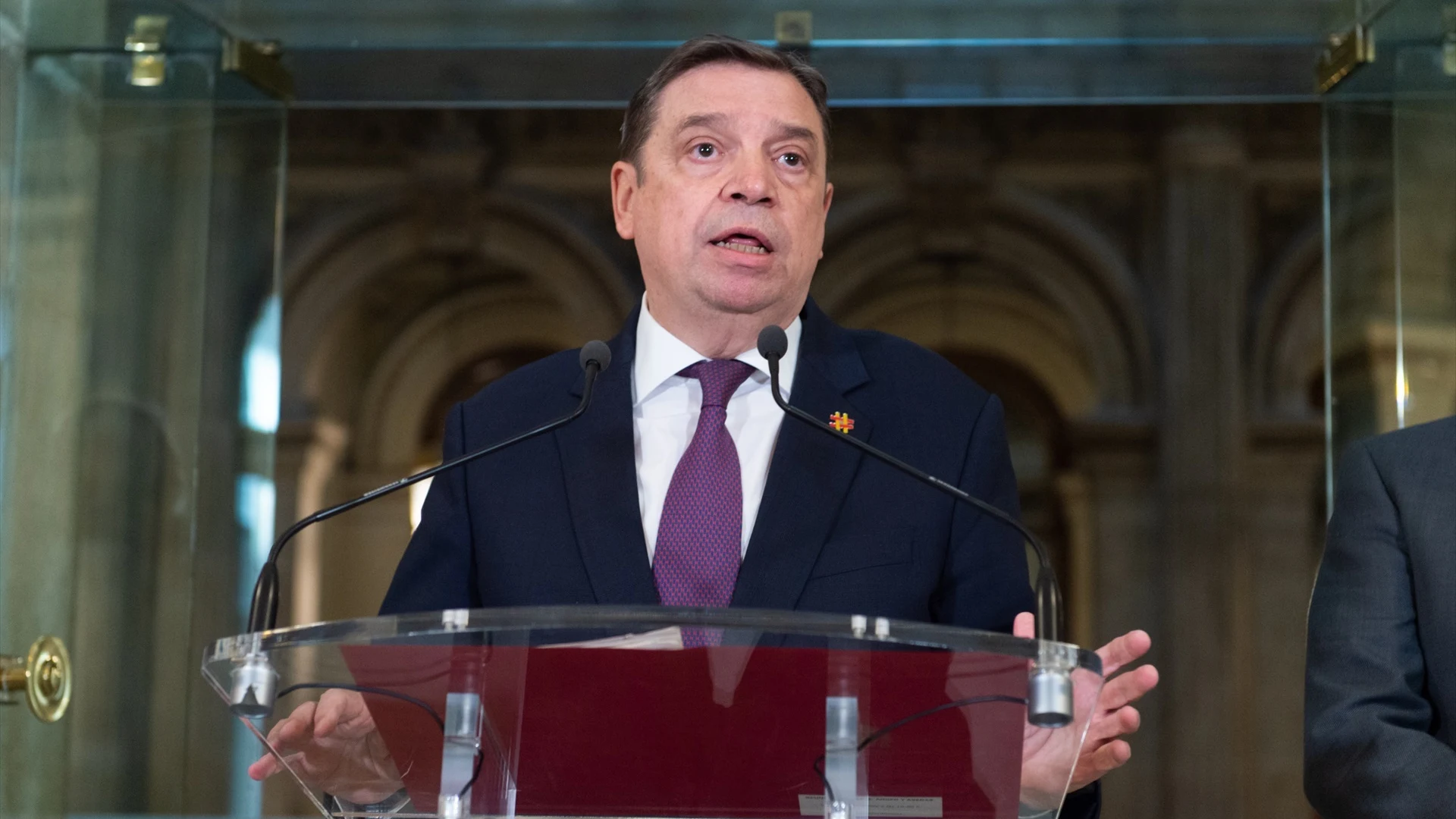 El ministro de Agricultura, Pesca y Alimentaci&oacute;n, Luis Planas