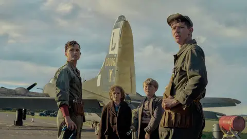 Escena de Los Amos del Aire Escena de Los Amos del Aire