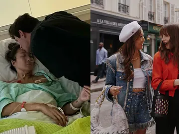 Las actrices de Emily en París Ashley Park y Lily Collins Las actrices de Emily en París Ashley Park y Lily Collins