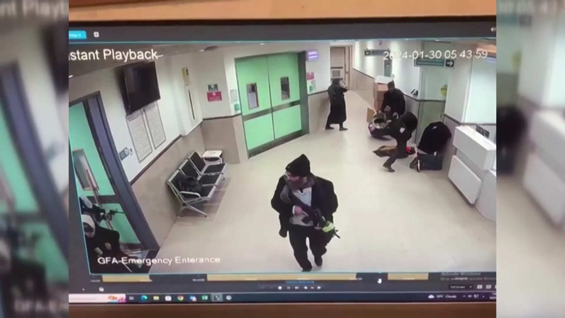 El momento de la matanza