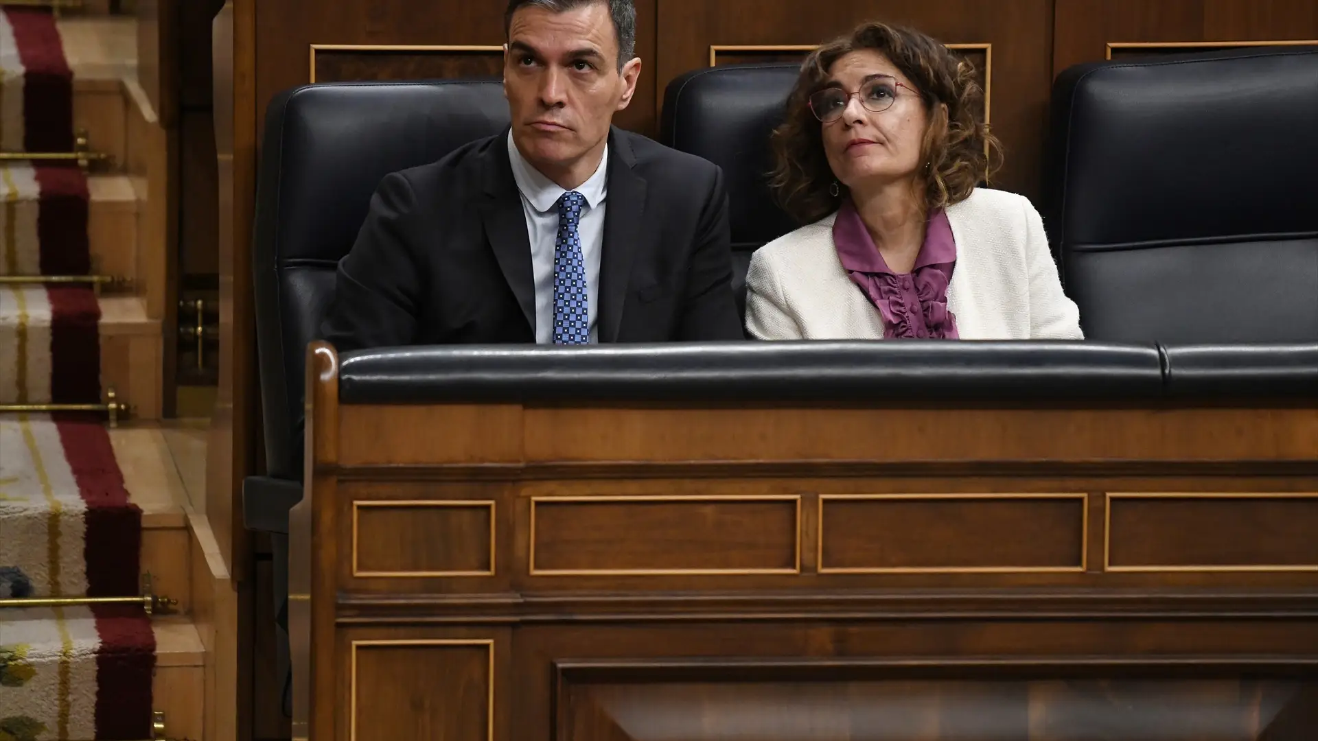 Pedro Sánchez y María Jesús Montero, en el Congreso de los Diputados Pedro Sánchez y María Jesús Montero, en el Congreso de los Diputados