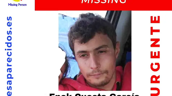 Enok Cuesta García, desaparecido en Alemania Enok Cuesta García, desaparecido en Alemania