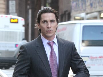 Christian Bale rodando El caballero oscuro: La leyenda renace en Nueva York