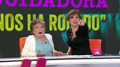 Milagros vuelve al plató de 'Y ahora Sonsoles' para encontrarse con Cándida... ¡Y se lleva una sorpresa!