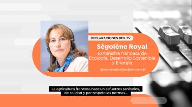 La exministra francesa, Ségolène Royal, sobre los tomates españoles: 