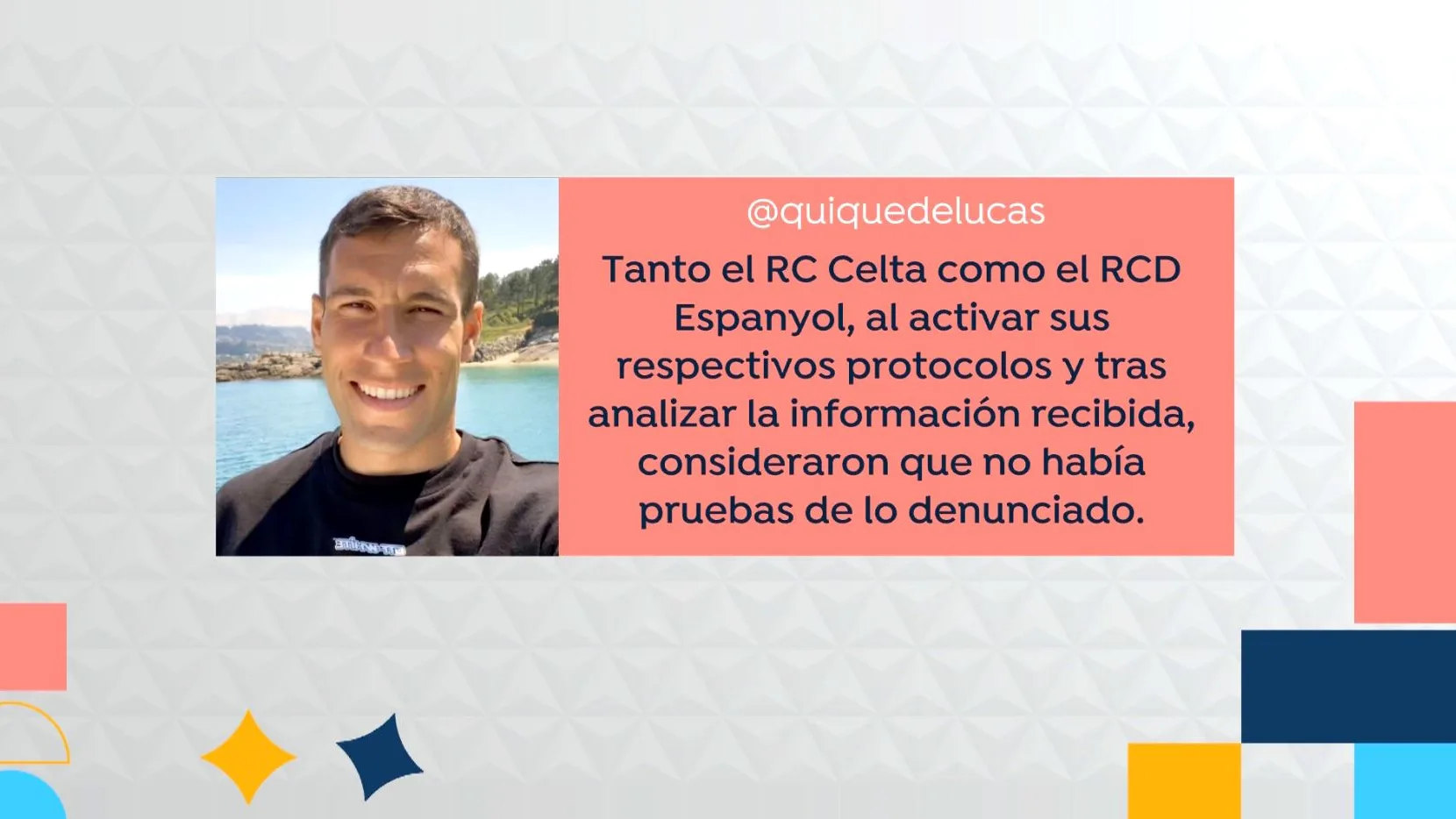 Acusado de abusos. Acusado de abusos.