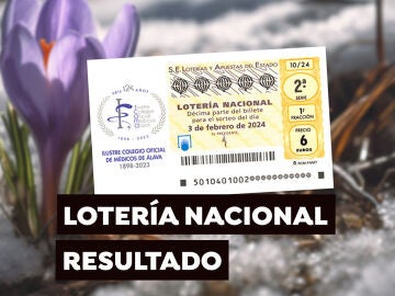 Sorteo Lotería Nacional: Comprobar décimo de hoy sábado 3 de febrero, en directo