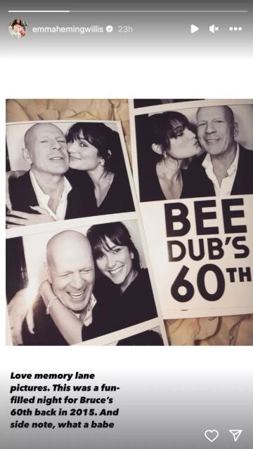 Emma Heming y Bruce Willis