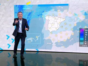 Roberto Brasero y la previsión de lluvias