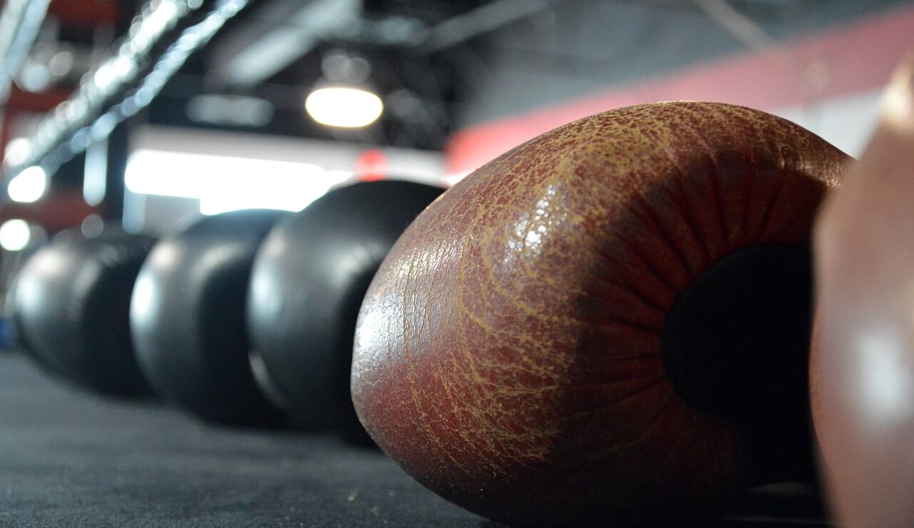 Fotograf&iacute;a de guantes de boxeo 