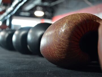 Fotografía de guantes de boxeo 