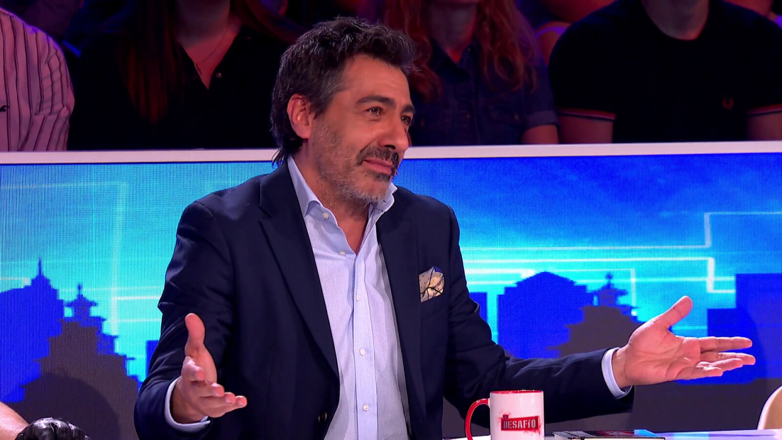 El sarcasmo de Juan del Val con Mónica Cruz: “Es muy difícil no darte el uno” 