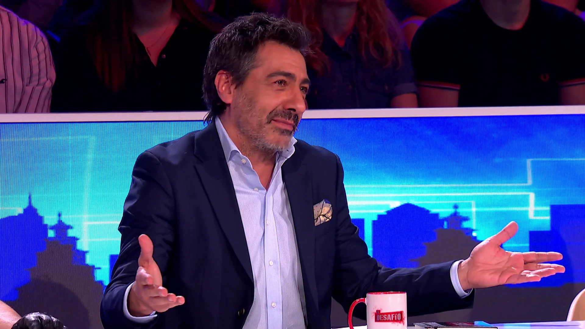 El sarcasmo de Juan del Val con M&oacute;nica Cruz
