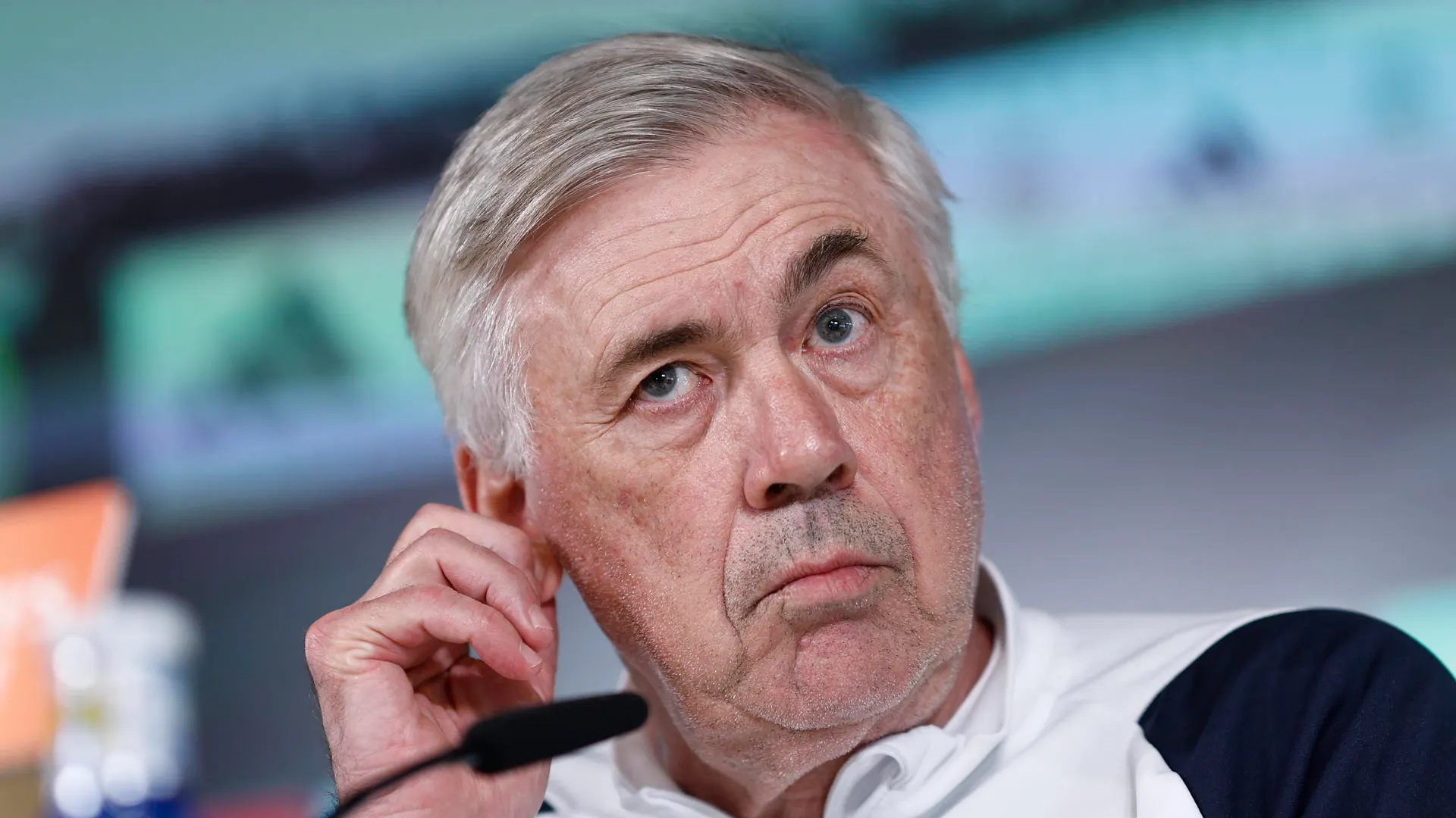 Ancelotti en rueda de prensa Ancelotti en rueda de prensa