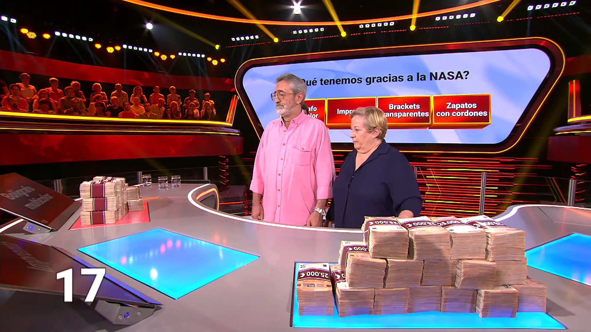 ¡Pero qué invento es esto! La pregunta que deja a Carolina y Martín sin 450.000 euros ¡Pero qué invento es esto! La pregunta que deja a Carolina y Martín sin 450.000 euros