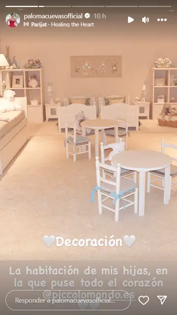 La habitación de las hijas de Paloma Cuevas La habitación de las hijas de Paloma Cuevas