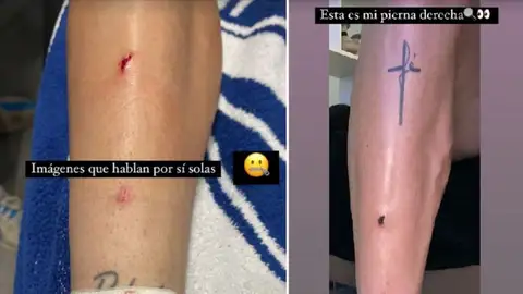 La denuncia de Rafa Marín en sus redes La denuncia de Rafa Marín en sus redes