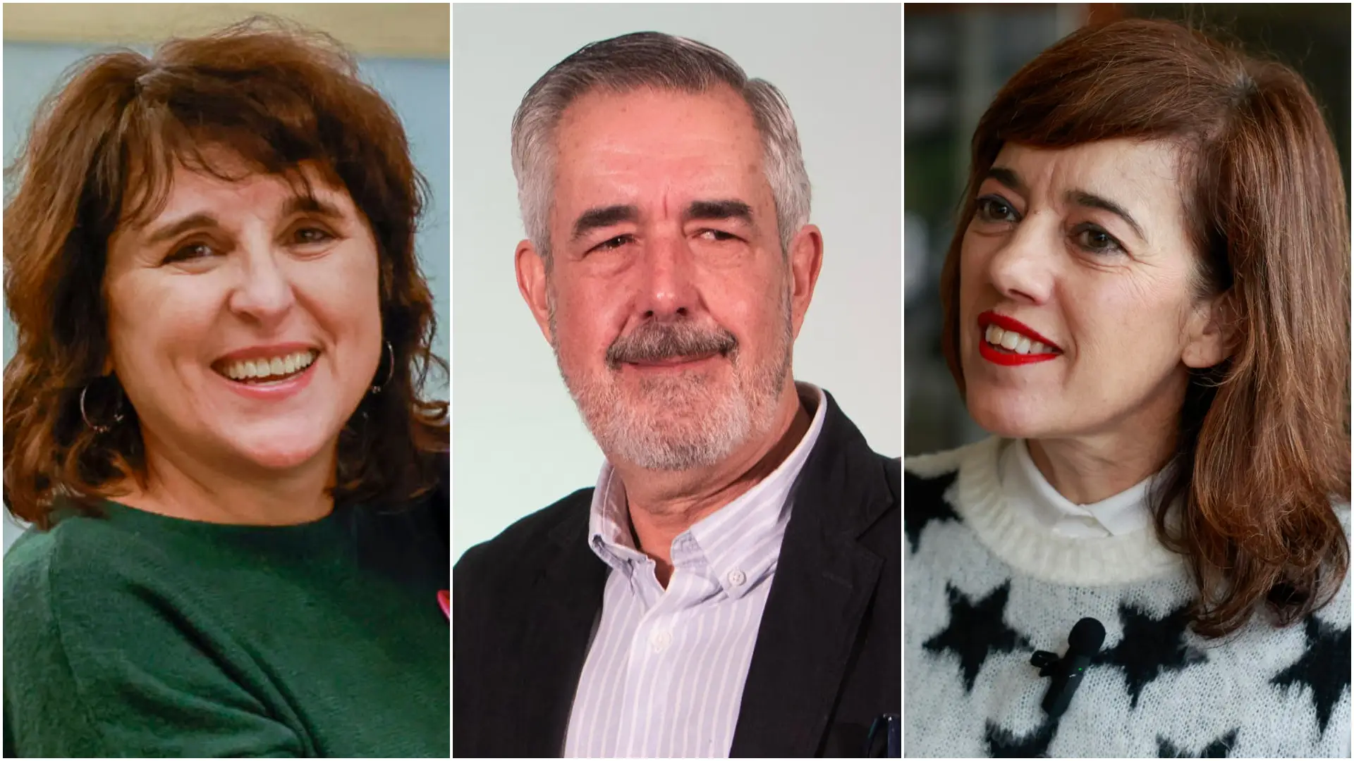 Isabel Fajardo, &Aacute;lvaro D&iacute;az-Mella y Marta Lois