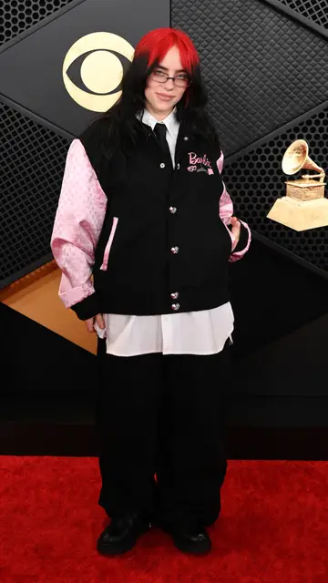 Billie Eilish, de Chrome Hearts en los Premios Grammy Billie Eilish, de Chrome Hearts en los Premios Grammy