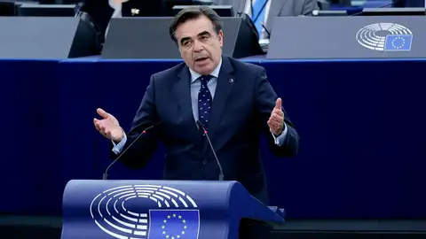 El vicepresidente de la CE, Margaritis Schinas El vicepresidente de la CE, Margaritis Schinas