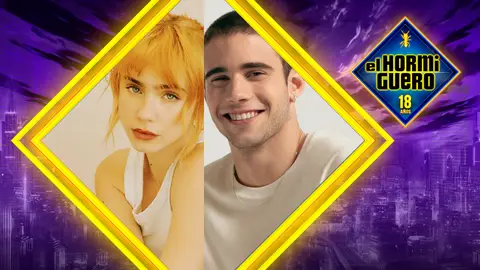 Clara Galle y Julio Peña en El Hormiguero Clara Galle y Julio Peña en El Hormiguero