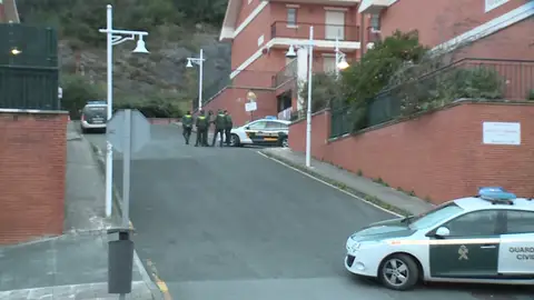 Guardia Civil en la zona de los hechos Guardia Civil en la zona de los hechos