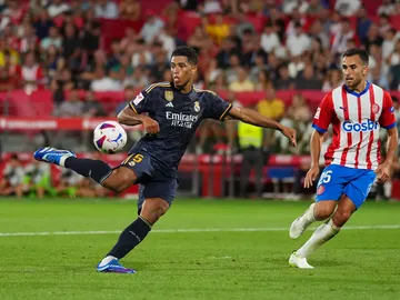 Jude Bellingham y Eric García en el Girona - Real Madrid (0-3) Jude Bellingham y Eric García en el Girona - Real Madrid (0-3)