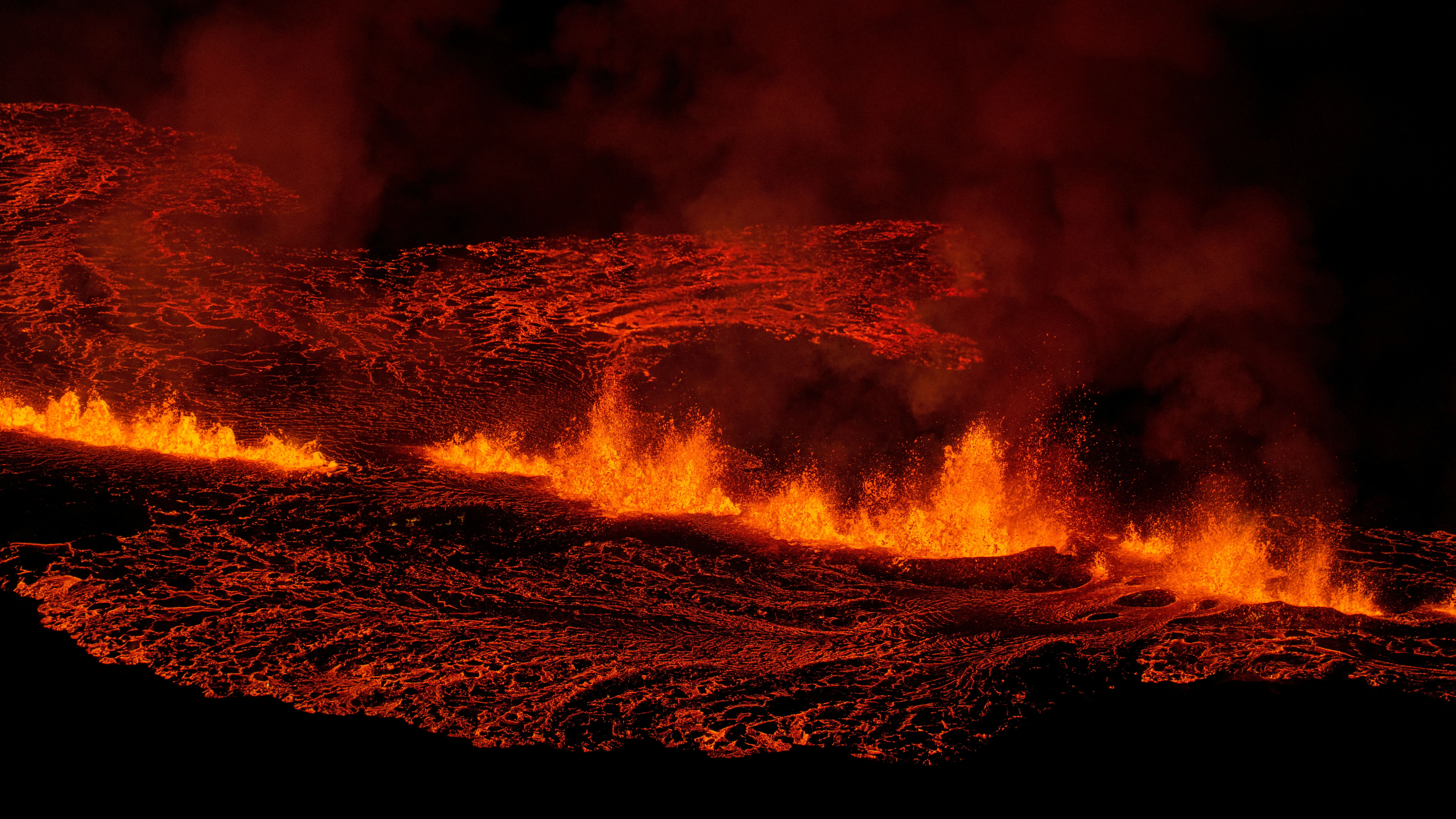 Nueva erupción volcánica en Islandia Nueva erupción volcánica en Islandia