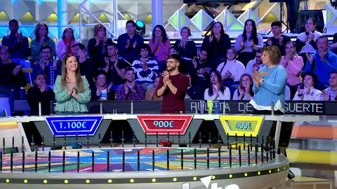 Una final muy reñida en La ruleta de la suerte: ¡puede pasar de todo! Una final muy reñida en La ruleta de la suerte: ¡puede pasar de todo!