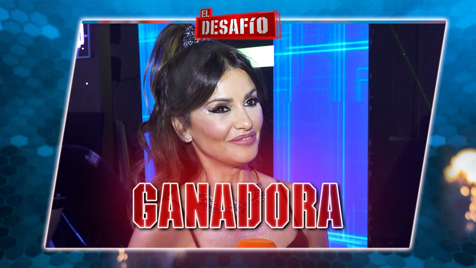 Mónica Cruz, tras ganar el quinto programa Mónica Cruz, tras ganar el quinto programa