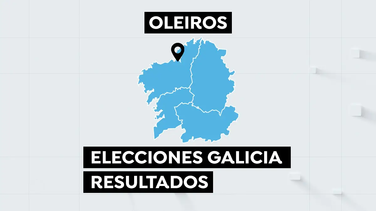 Resultado de las elecciones de Galicia en Oleiros