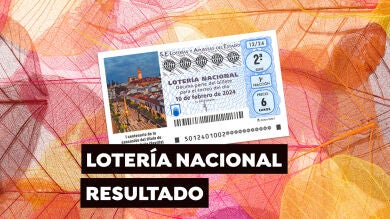 Sorteo Lotería Nacional en directo: Comprobar décimo hoy sábado 10 de febrero