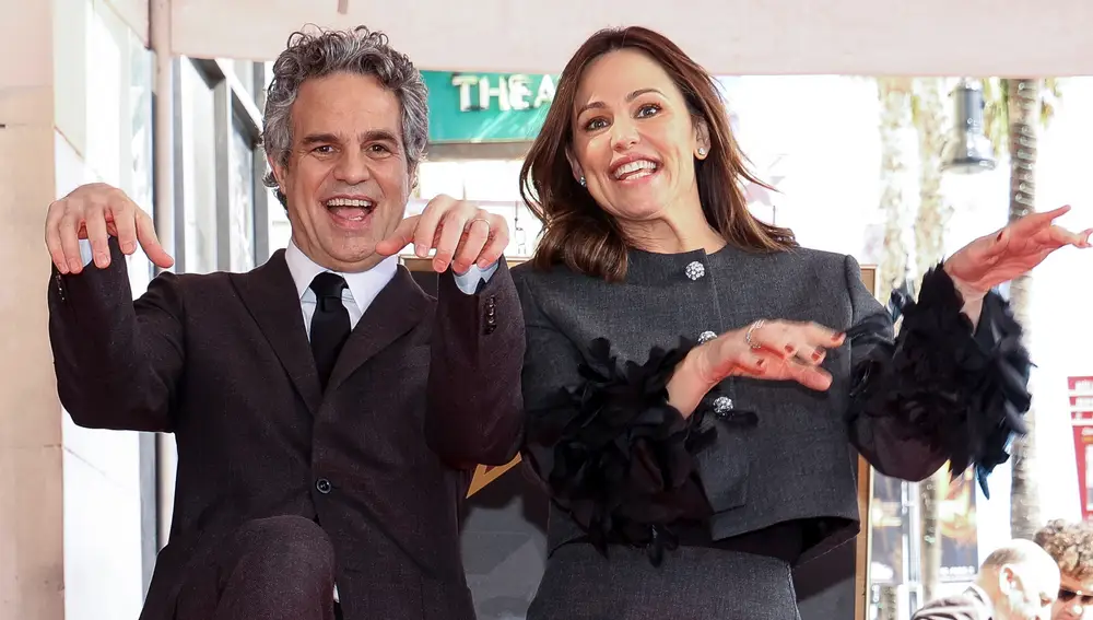 Mark Ruffalo Jennifer Garner recibir su estrella en el Paseo de la Fama Mark Ruffalo Jennifer Garner recibir su estrella en el Paseo de la Fama