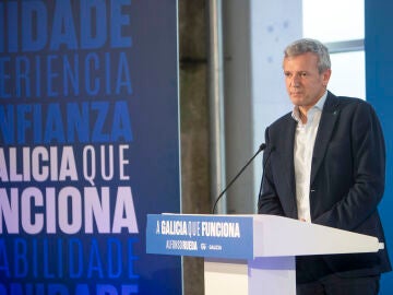 El candidato del PPdeG a la Xunta de Galicia, Alfonso Rueda