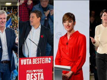 Candidatos de las elecciones en Galicia
