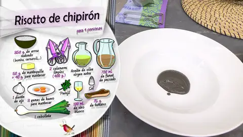 Ingredientes para el risotto Ingredientes para el risotto