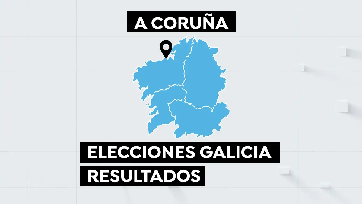 Resultado en A Coru&ntilde;a de las elecciones gallegas