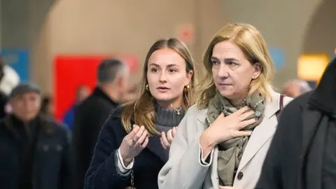 La infanta Cristina y la novia de su hijo Pablo, Johanna Zott