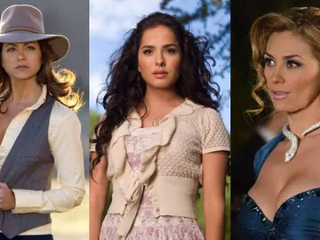 Lucero, Aracely Arámbula y Danna García Lucero, Aracely Arámbula y Danna García