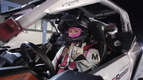 Ares Lahoz, campeona de España de autocross 