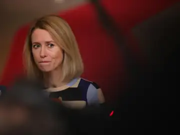 Imagen de archivo de la primera ministra de Estonia, Kaja Kallas Imagen de archivo de la primera ministra de Estonia, Kaja Kallas