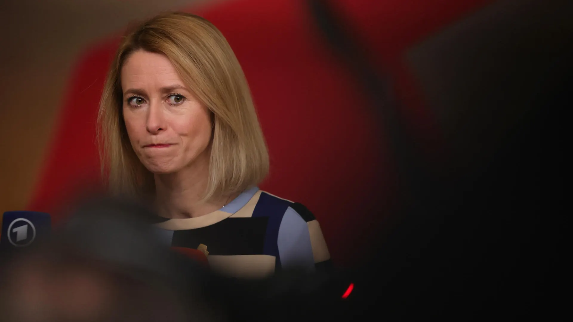 Imagen de archivo de la primera ministra de Estonia, Kaja Kallas Imagen de archivo de la primera ministra de Estonia, Kaja Kallas