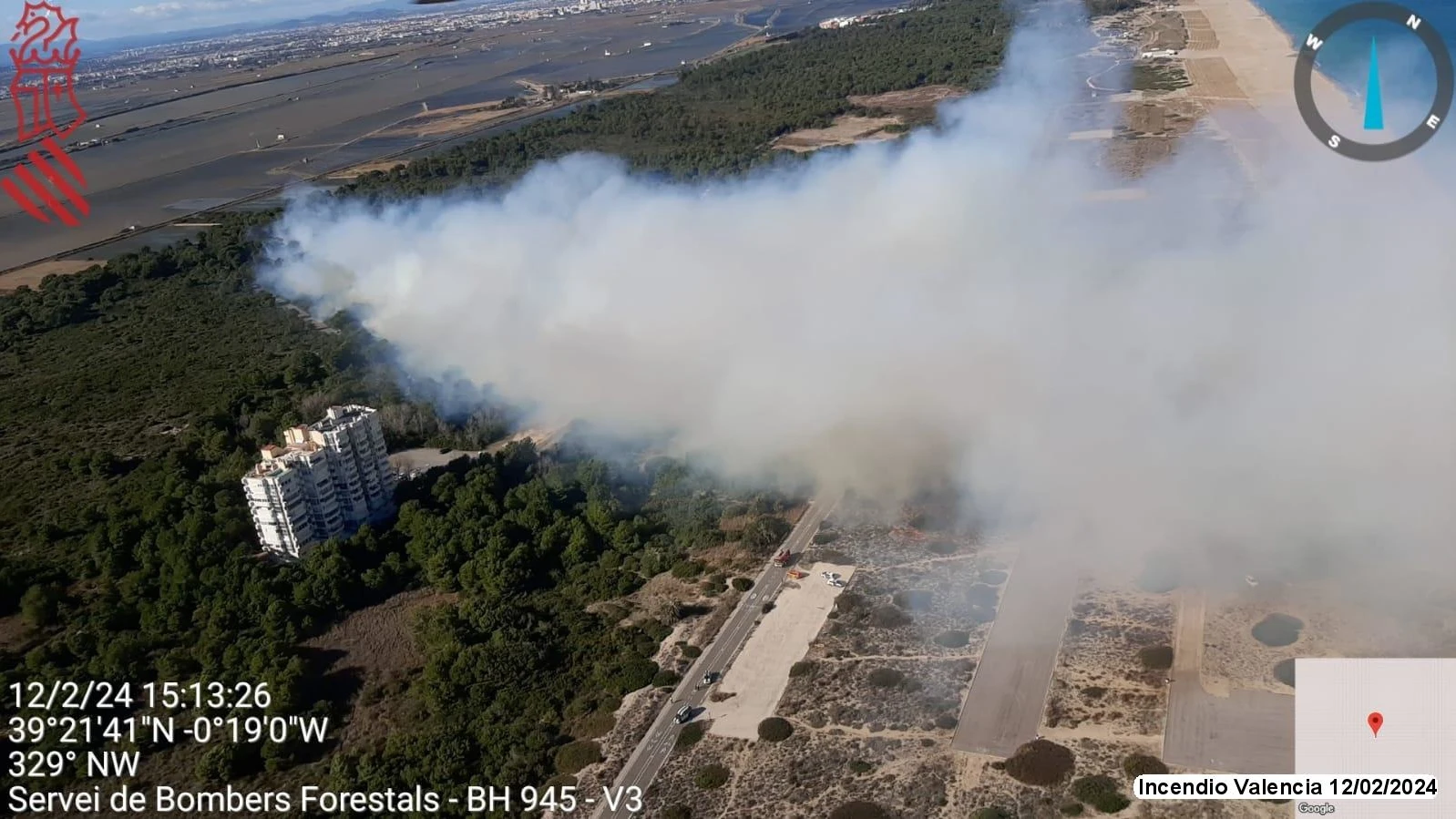 Incendio El Saler Incendio El Saler