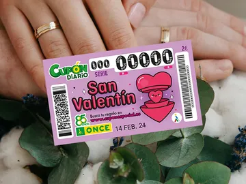 Sorteo del Cupón Extra de San Valentín de la ONCE Sorteo del Cupón Extra de San Valentín de la ONCE