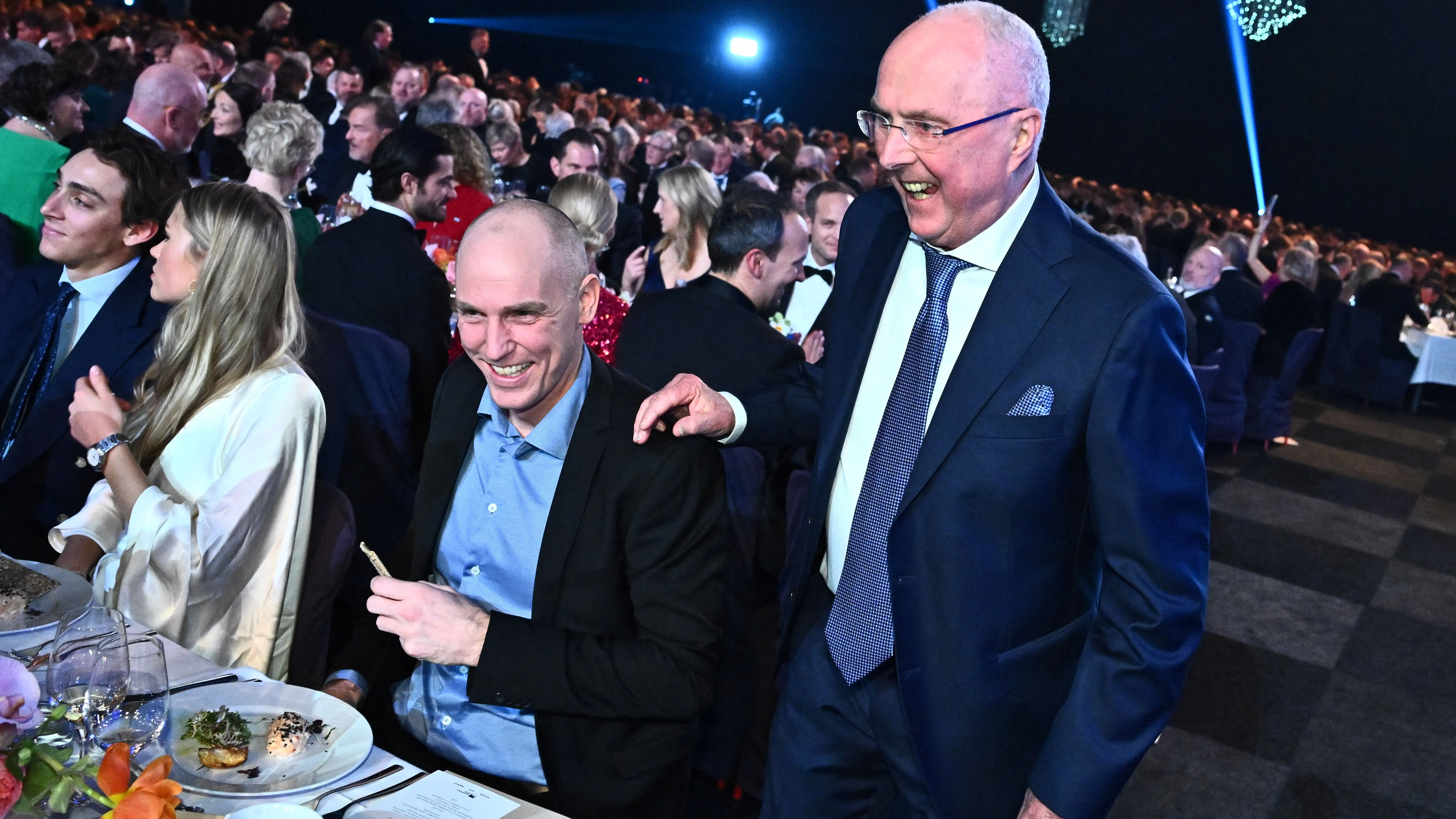 Sven-G&ouml;ran Eriksson, en la gala del Dewporte sueco de 2024