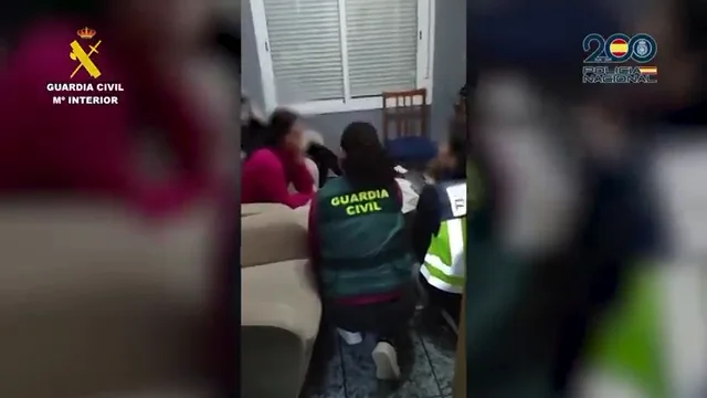 El v&iacute;deo de la liberaci&oacute;n de 6 v&iacute;ctimas de trata de seres humanos