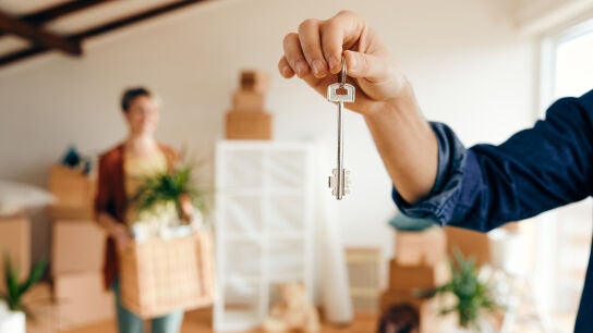 Compra de vivienda imagen de archivo