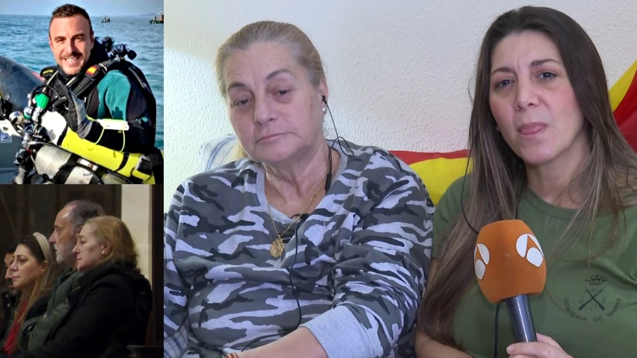Madre y hermana del guardia civil muerto Madre y hermana del guardia civil muerto